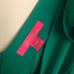 Lily Pulitzer Danni Pantsuit color Emerald Isle